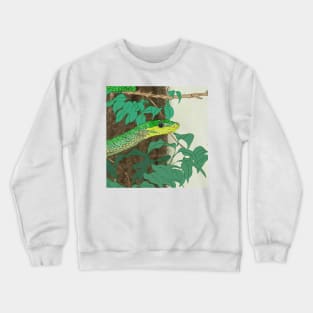 Snake in the Jungle! Crewneck Sweatshirt